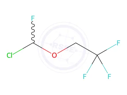 Chemical structure of Isoflurane Impurity 10