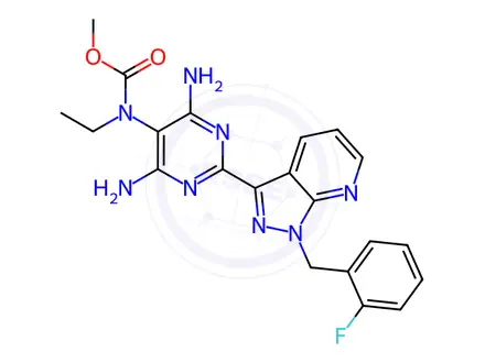 Chemical structure of Riociguat Impurity 26