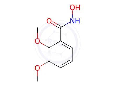 Chemical structure of N-hydroxy-2,3-dimethoxybenzamide