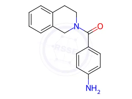 Chemical structure of (4-Aminophenyl)(3,4-dihydroisoquinolin-2(1H)-yl)methanone
