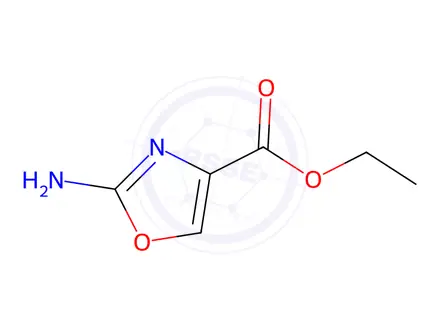 Chemical structure of 2-Amino-4-oxazolecarboxylic Acid Ethyl Ester
