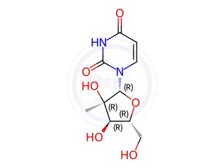 Chemical structure of Sofosbuvir Impurity 19
