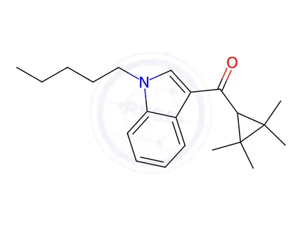 Chemical structure of UR 144