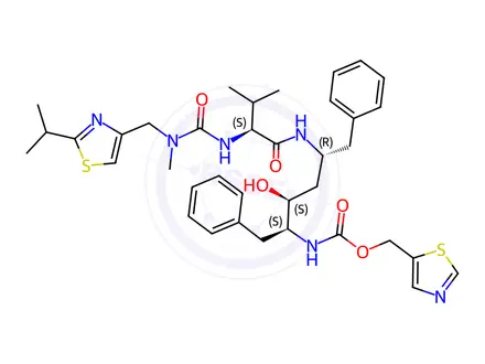 Chemical structure of Ritonavir EP Impurity R