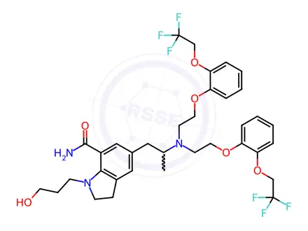 Chemical structure of Silodosin Impurity 6