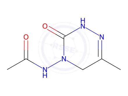 Chemical structure of Pymetrozine Impurity 3