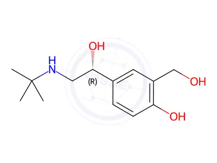 Chemical structure of Levalbuterol Hydrochloride