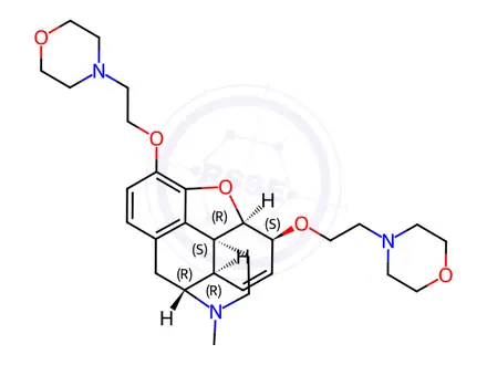Chemical structure of Pholcodine Impurity 4 (Pholcodine EP Impurity D)