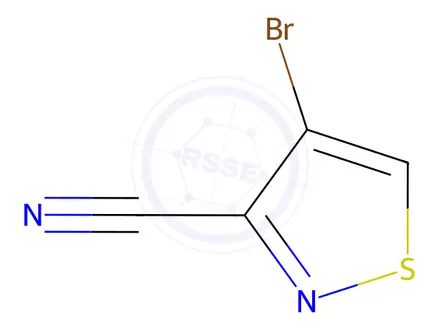 Chemical structure of 4-Bromoisothiazole-3-carbonitrile