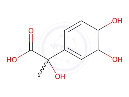 Chemical structure of Danshensu