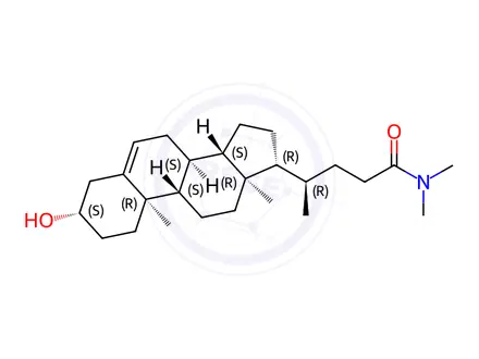 Chemical structure of DMHCA