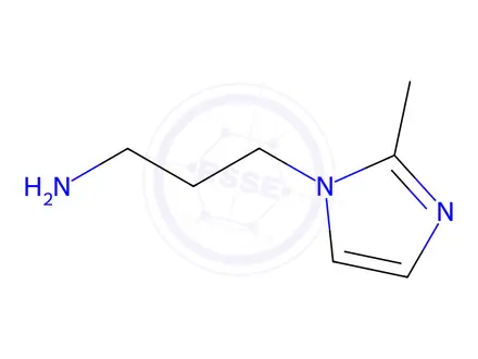 Chemical structure of [3-(2-Methyl-1H-imidazol-1-yl)propyl]amine Dihydrochloride