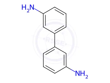 Chemical structure of [1,1'-Biphenyl]-3,3'-diamine