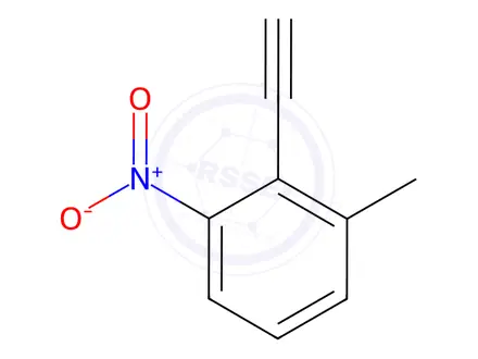 Chemical structure of 2-Ethynyl-1-methyl-3-nitrobenzene