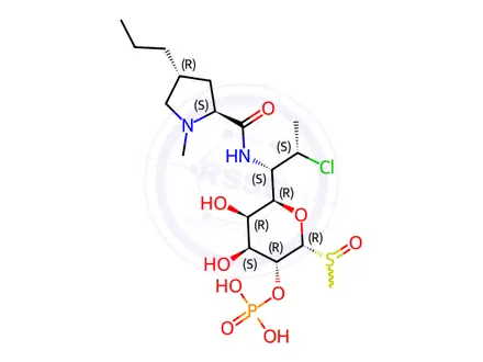 Chemical structure of Clindamycin phosphate Impurity N