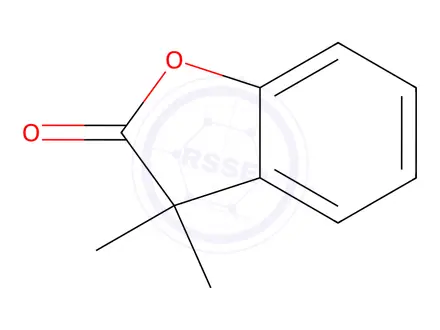 Chemical structure of 3,3-Dimethylbenzofuran-2(3H)-one