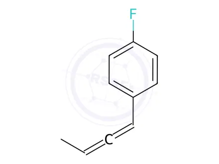 Chemical structure of 1-(1,2-Butadien-1-Yl)-4-Fluorobenzene