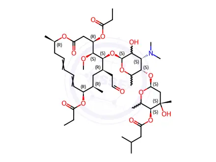 Chemical structure of Josamycin Impurity 4 (Josamycin Propionate EP Impurity C)