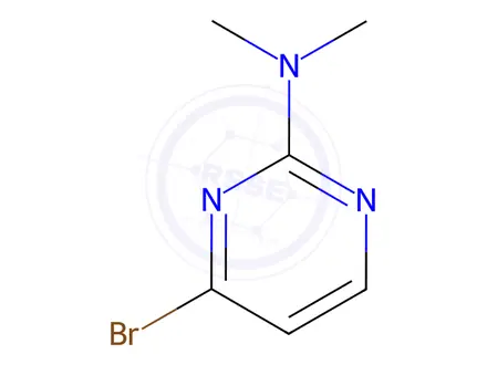 Chemical structure of 4-Bromo-N,N-dimethylpyrimidin-2-amine