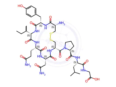 Chemical structure of Oxytocin Impurity 6