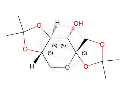 Chemical structure of Topiramate Impurity 53