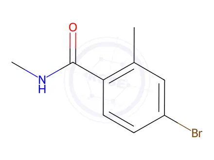 Chemical structure of 4-Bromo-N,2-dimethylbenzamide
