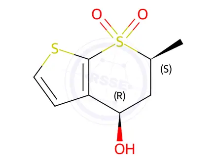 Chemical structure of Dorzolamide Hydrochloride Impurity 10
