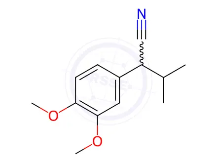 Chemical structure of Verapamil EP Impurity K