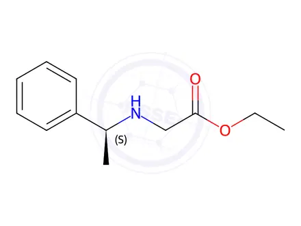 Chemical structure of Ethyl (S)-2-(1-PhenylethylaMino)acetate