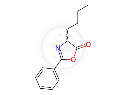 Chemical structure of 4-Butyl-2-phenyloxazol-5(4H)-one