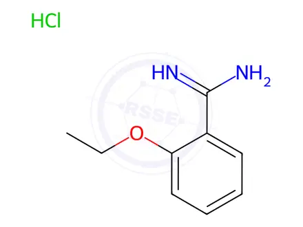 Chemical structure of 2-Ethoxybenzamidine Hydrochloride