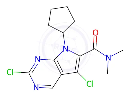 Chemical structure of Ribociclib Succinate Impurity 4