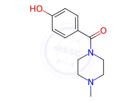 Chemical structure of (4-Hydroxyphenyl)(4-methylpiperazin-1-yl)methanone