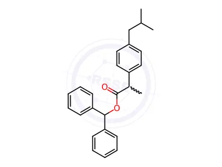 Chemical structure of Ibuprofen Impurity 159