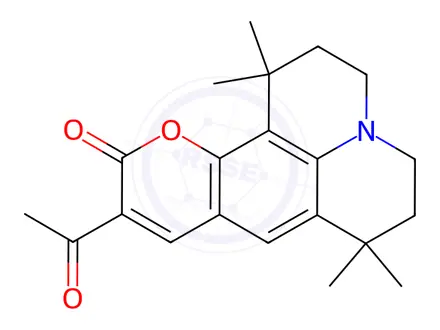 Chemical structure of Coumarin 521T