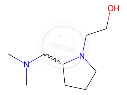 Chemical structure of 2-(2-((Dimethylamino)methyl)pyrrolidin-1-yl)ethanol