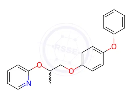 Chemical structure of Pyriproxyfen