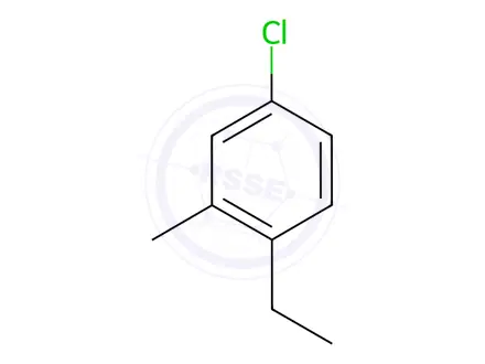 Chemical structure of 4-Chloro-1-ethyl-2-methylbenzene