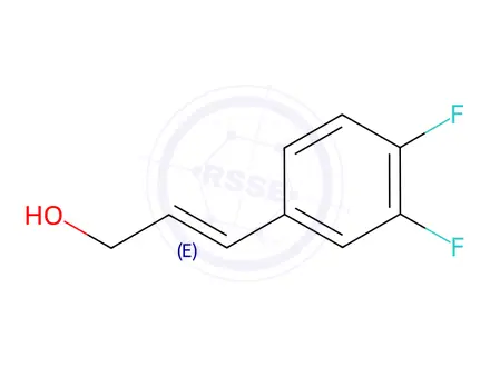 Chemical structure of Ticagrelor Impurity 612
