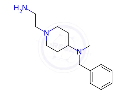 Chemical structure of 1-(2-Aminoethyl)-N-benzyl-N-methylpiperidin-4-amine