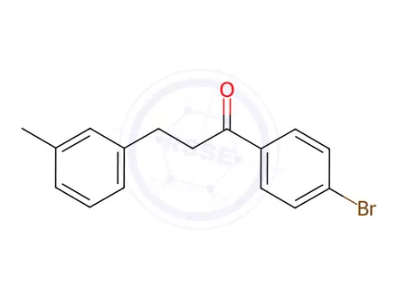 Chemical structure of 4'-Bromo-3-(3-methylphenyl)propiophenone