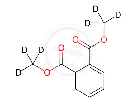 Chemical structure of Dimethyl phthalate-d6