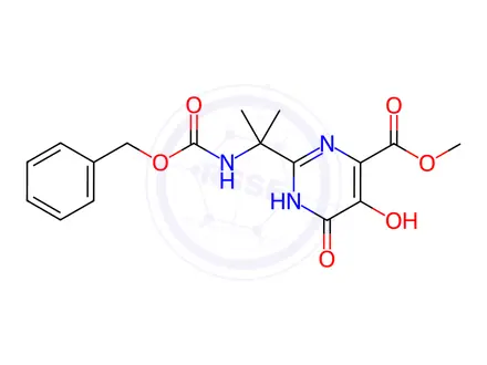 Chemical structure of Raltegravir Impurity 15