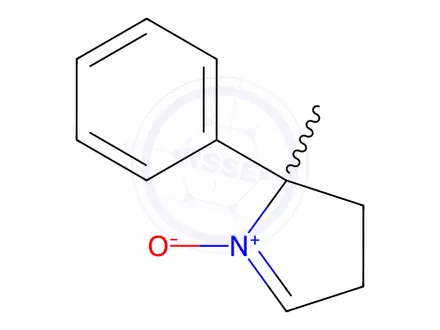 Chemical structure of 5-Methyl-5-phenyl-1-pyrroline N-Oxide