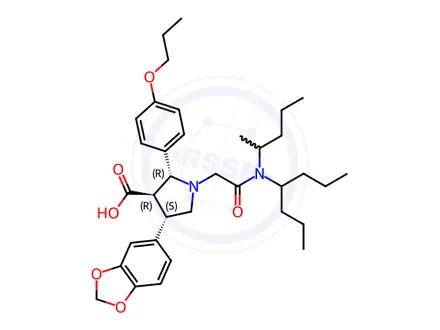 Chemical structure of Atrasentan Hydrochloride Impurity 117
