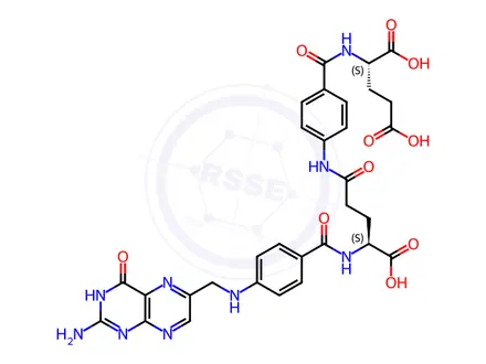Chemical structure of Folic Acid EP Impurity H
