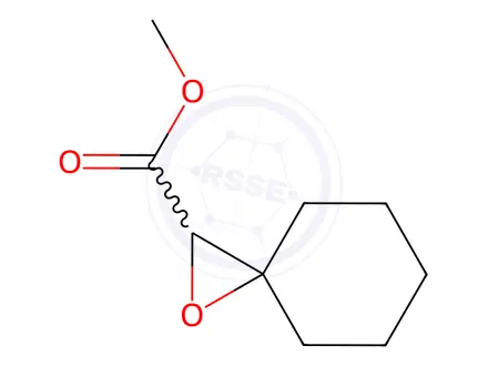 Chemical structure of 1-Oxaspiro[2.5]octane-2-carboxylicacid,methylester(7CI,8CI,9CI)