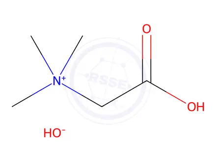 Chemical structure of Betaine monohydrate