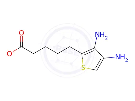 Chemical structure of Biotin Impurity C Dihydrochloride