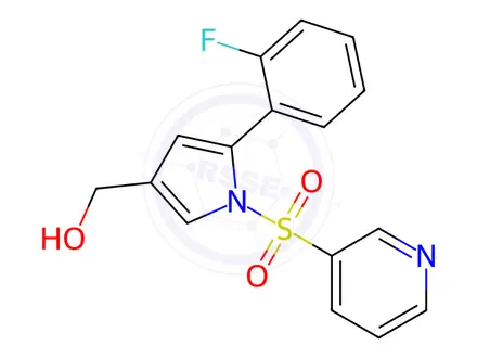Chemical structure of Vonoprazan Impurity 8